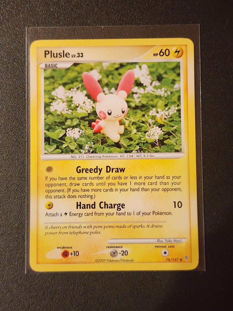 Pokemon Supreme Victors Uncommon Card - Plusle 76/147 NM Card Yuka