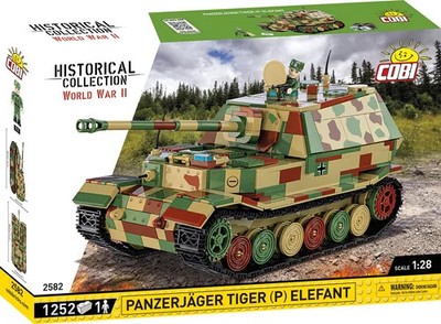 COBI  PanzerJager Tiger (P) Elefant Tank Destroyer : Set #2582