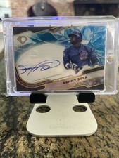 2025 Topps Diamond Icons Sammy Sosa Icons Chrome Autograph /15 Chicago Cubs