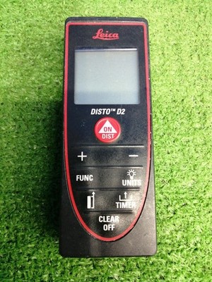 Gebrauchte Leica DISTO D2 Laser-Entfernungsmesseinheit: Meter, nicht Fuß/Zoll...