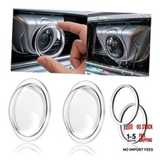 2PCS Car Camera Lens Protector,High-Transparency Car Rear View Backup Camera