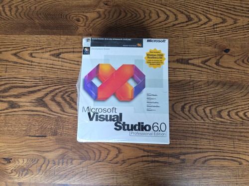 Neu im Karton Microsoft Visual Studio 6.0 Professional Edition 659-00390