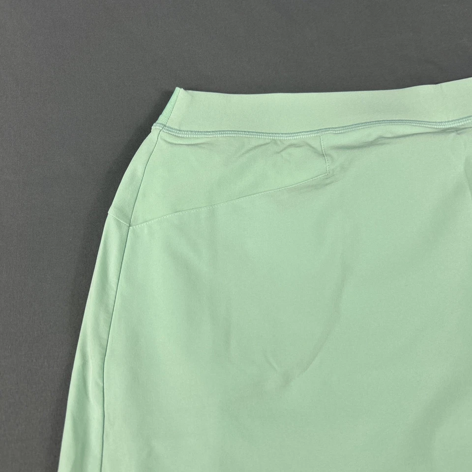 Pantalón corto de golf RLX Ralph Lauren para mujer grande verde poliéster spandex nuevo con etiquetas precio de venta sugerido por el fabricante 128 USD Foto 3 de 4