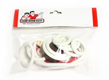 Williams Straight Flush Pinball Machine Replacement Repair Rubber Ring Kit White