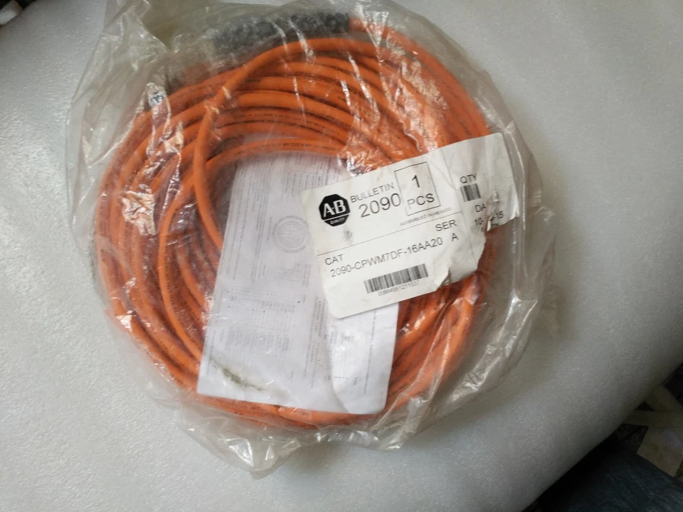 Allen-Bradley 2090-CPWM7DF-16AA20  Cable 2090CPWM7DF16AA20 NEW 1PC US Free Tax - Image 3 of 4