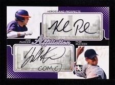 2011 ITG Heroes and Prospects Silver /19 Kyle Parker Tyler Matzek Auto 0c3