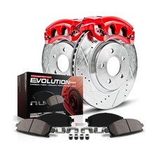 Power Stop Kc2302 Z23 Evolution Front Brake Caliper Kit- Brake Rotors, Brake ...