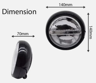 Passend für Mini R60 LED Scheinwerfer Schwarz Rallye Spot Lampen Cooper Countryman 2012-16