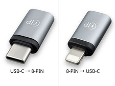 USB C 8 Pin Adapter OTG Daten USB Typ C Stecker Buchse für iPhone Apple