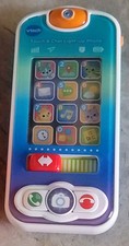 VTech Touch  Chat Light-Up PhonE Musical Learning Play Cell Phone Unisex In Box