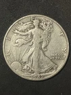 1942D 50C Walking Liberty Half Dollar US Silver  Free Shipping