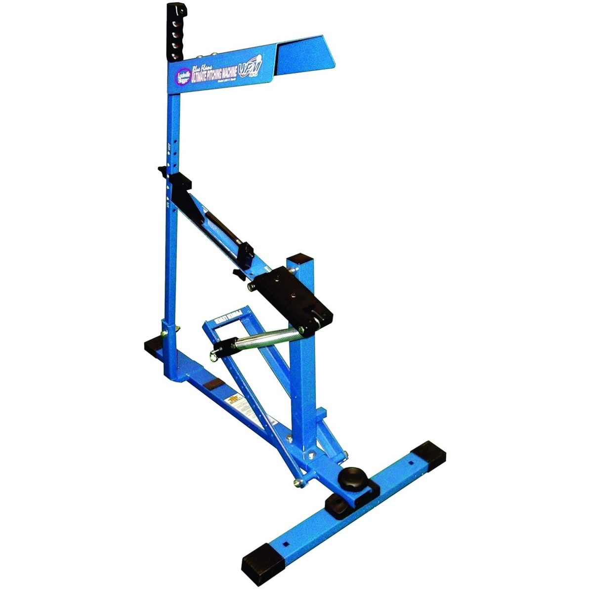 Portable Blue Flame Pitching Machine - Manual & Lightweight | eBay
