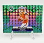 2024 Mosaic Football - Bo Nix (RC) NFL Debut Green Mosaic Prizm #271