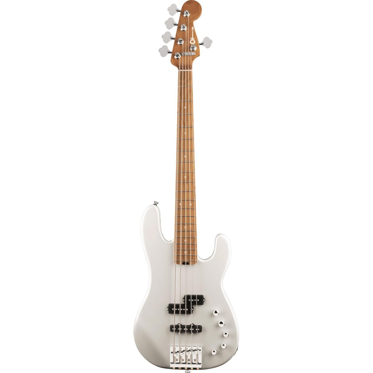 Charvel Pro-Mod San Dimas Bass PJ V 5-String Bass Guitar, Platinum 