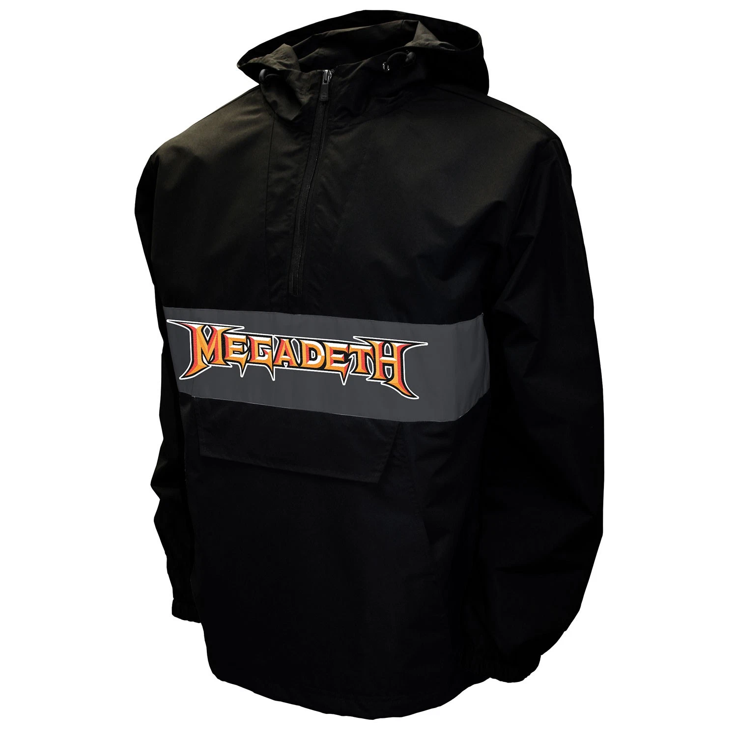 Men's Megadeth Symphony of Destruction Anorak Jacket X-Large Black