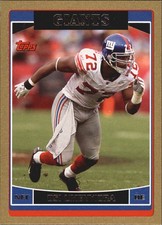 2006 Topps Gold #28 Osi Umenyiora /2006 - FB