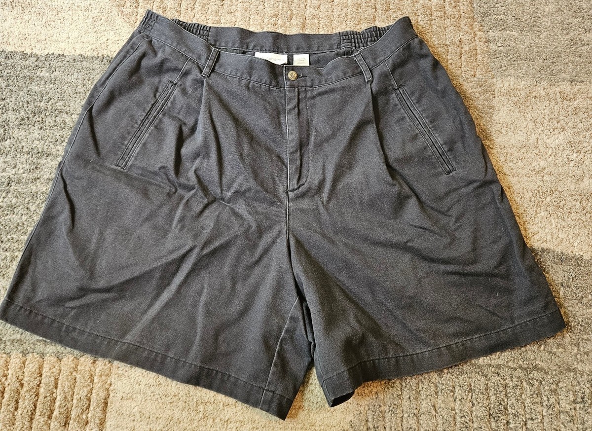 チノ Vintage Y2K Liz Claiborne Woman Petite Black Chino Shorts 18P 90s