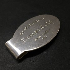 EGA TIFFANY&CO. Srebro 925 Powrót do Tiffany Owalny klips na pieniądze/3CD0601