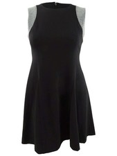 Tommy Hilfiger Women's Matte & Metallic Fit & Flare Dress