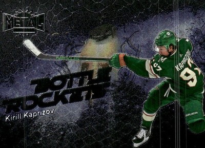 2022-23 SkyBox Metal Universe #BR-18 Kirill Kaprizov Bottle Rockets