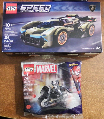 LEGO SPEED CHAMPIONS: Lamborghini Lambo V12 Vision Gt Super Car (76923) ++