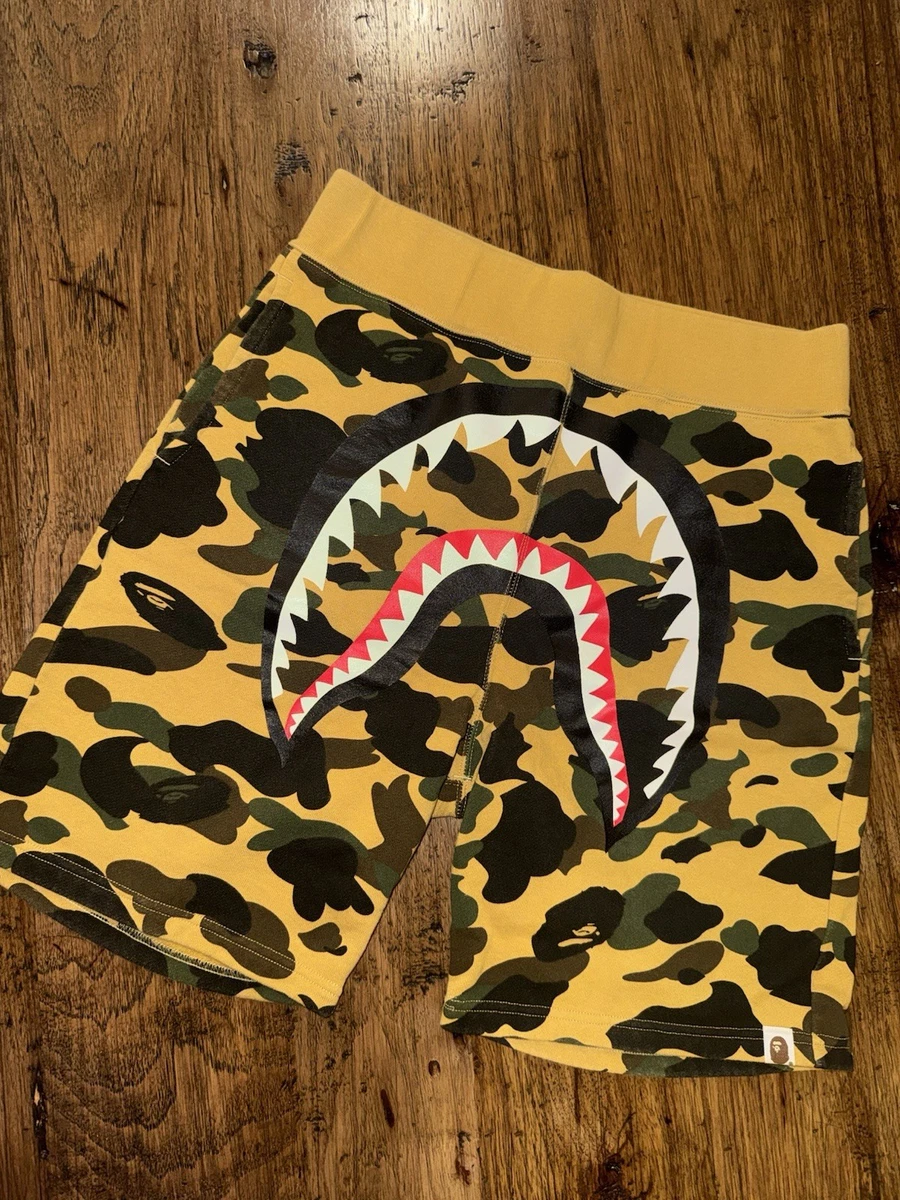 A Bathing Ape Yellow Shorts for Men for sale | eBay