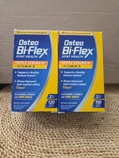 2 Osteo Bi-Flex Joint Health Triple Strength W Vitamin D 120  150 T 6/27  7/28