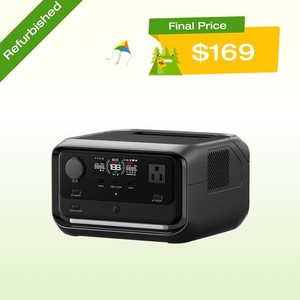 EcoFlow River 3 Plus 286Wh Portable Power Station LiFePO4 Battery Refurbished