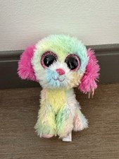 Ty Beanie Boo Lovesy the Dog Justice Exclusive Style 36138 NEW 6” MWMT Rare