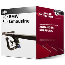 Für BMW 5er Limousine Typ F10 (Hook) Anhängerkupplung vertikal abnehmbar top