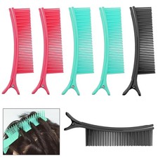6 PACK Grip Alligator Clips for Hair Sectioning, Styling, Haircuts, Coloring,...
