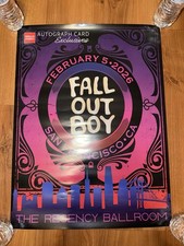 Fall Out Boy 2/5/26 San Francisco, CA Poster