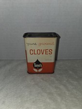 Vintage Tones Pure Ground Cloves 1.5 oz Spice Tin