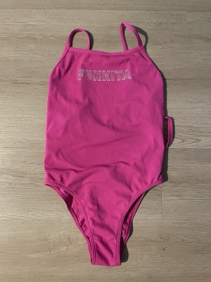 Funkita Tie Me Tight One Piece Crush Training Swimsuit Pink Size 30L
