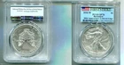 2016 W AMERICAN SILVER EAGLE 1 OUNCE .999 FINE BURNISHED COIN PCGS SP70 7389T