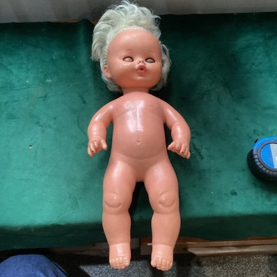 Vintage Furga Puppe 15 Zoll Made In Italy Grubby Needs Loving