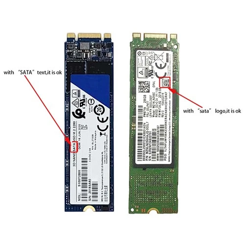 Sata M.2 Ngff SSD auf 2,5Zoll SATA 2,5Zoll auf M.2 Ngff SSD Adapter-Riser-Karte