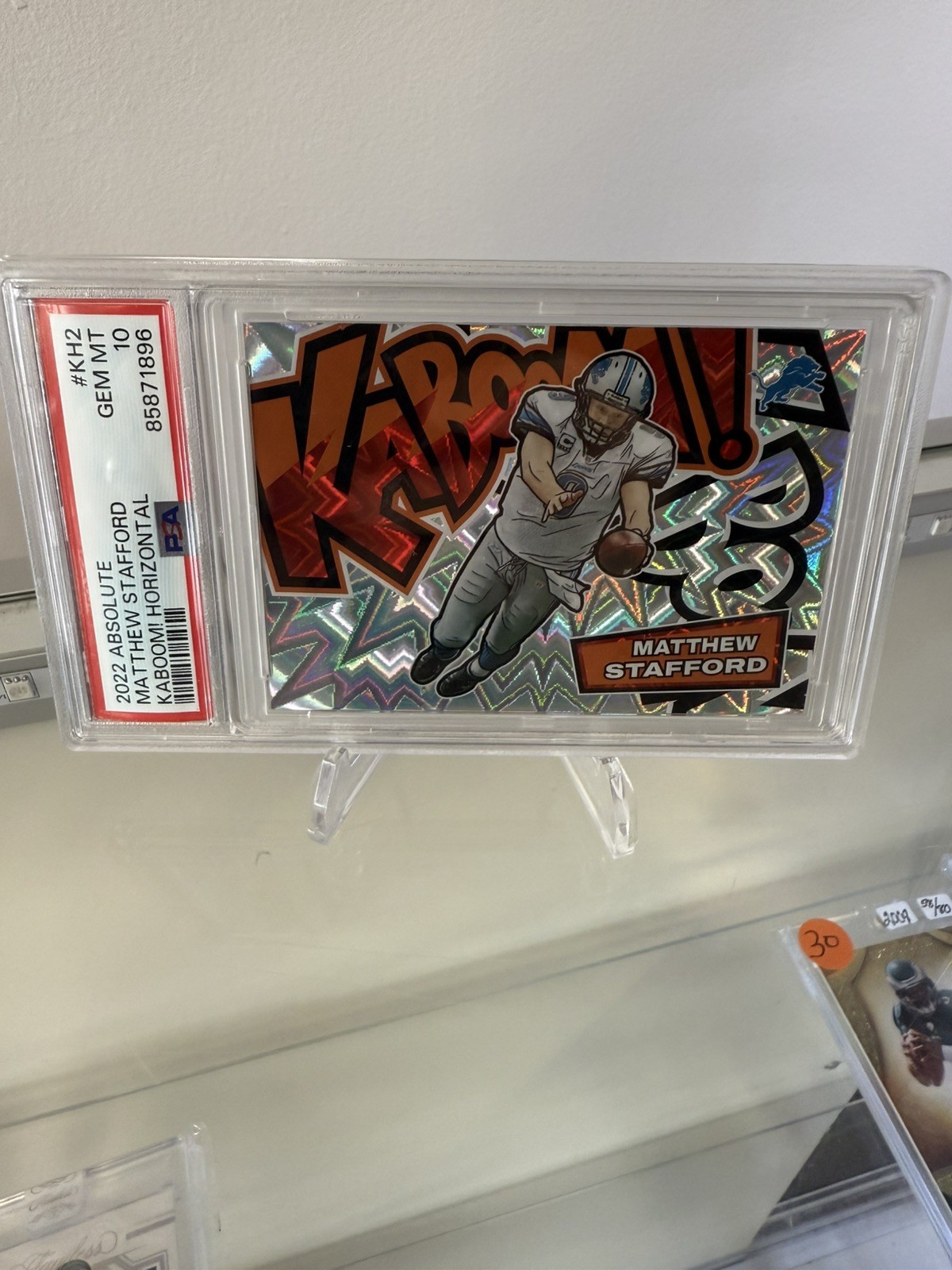 2022 Panini Absolute Kaboom! #KH2 Matthew Stafford SP Case Hit Hot Card!!!🔥