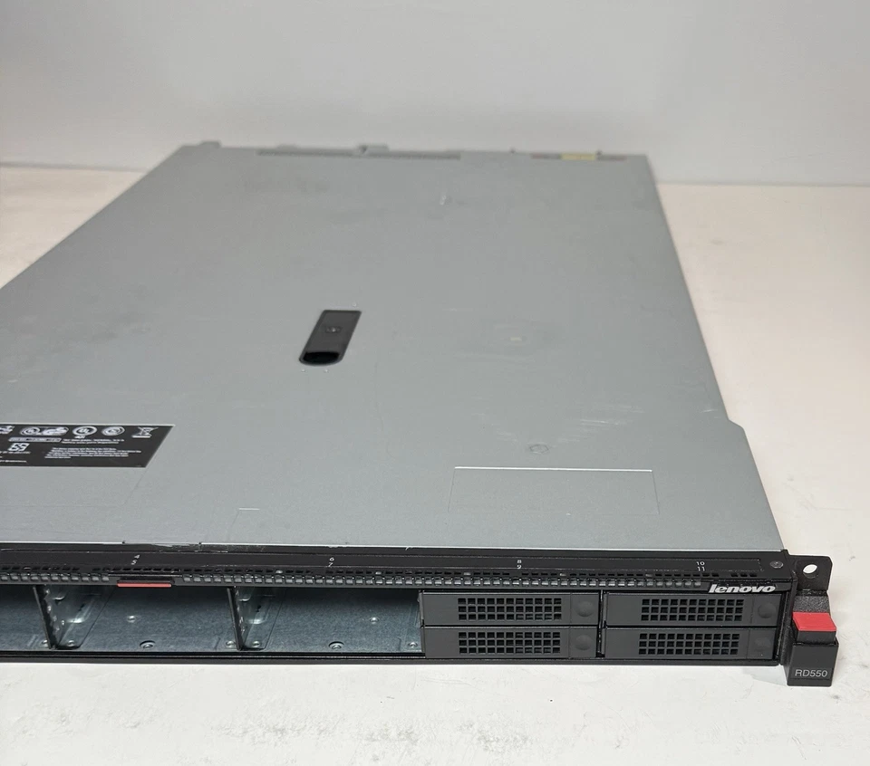 LENOVO THINKSERVER RD550 SERVER 70CX  0021UX  E5-2670 V3  2.30GHZ 16GB RAM NO HD - Image 3 of 4