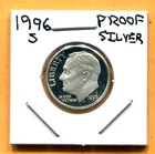 Gem 1996-S Proof Cameo Silver Roosevelt Dime - Free Shipping
