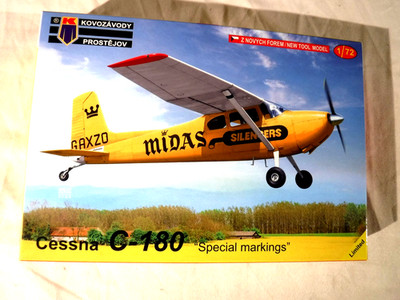 1/72 KP Models Cessna C 180 Special Markings ''Midas'' 4/3 Versions # 0370