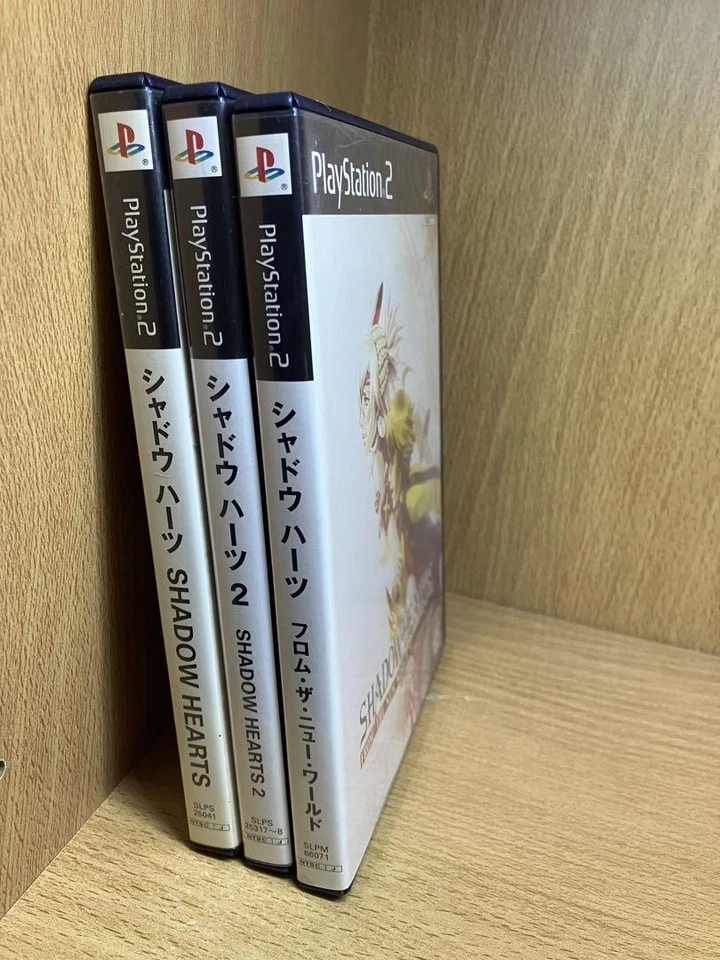 Shadow Hearts 1 II From The New World RPG Game set of 3 PlayStation2 PS2 Japan - Image 3 of 4