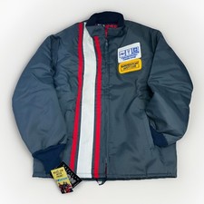 VTG Chevrolet-Pontiac-Canada Group Safety Club Jacket Medium Blue Lined USA NWT!