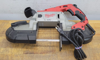 Milwaukee 11 Amp Deep Cut Portable Band Saw Model 6232 20 Tool Only USED