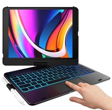 typecase Touch iPad 9th Generation Case with Keyboard (10.2", 2021), Multi-Touch