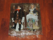 Paire De Poupées En Costume Régional, Lombardia, Neuf avec Boîte