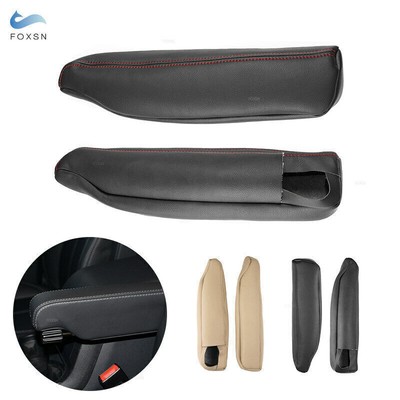 For Discovery LR3 LR4 For Range Rover Sport 2*Seat Armrest Handle Leather Cover