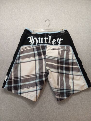 Costume da bagno Hurley pantaloncino uomo 32 multicolore blu geometrico spiaggia coulisse - Foto 2 di 5