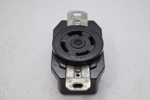 Hubbell Twist-Lock 30A 250V Plug Receptacle CU Wire Only