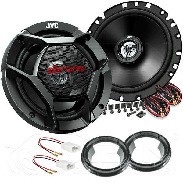 JVC DR Lautsprecher FüR Opel Agila B Ab 2008 Front Heck TüR 2-Wege 300W #A7J3-image